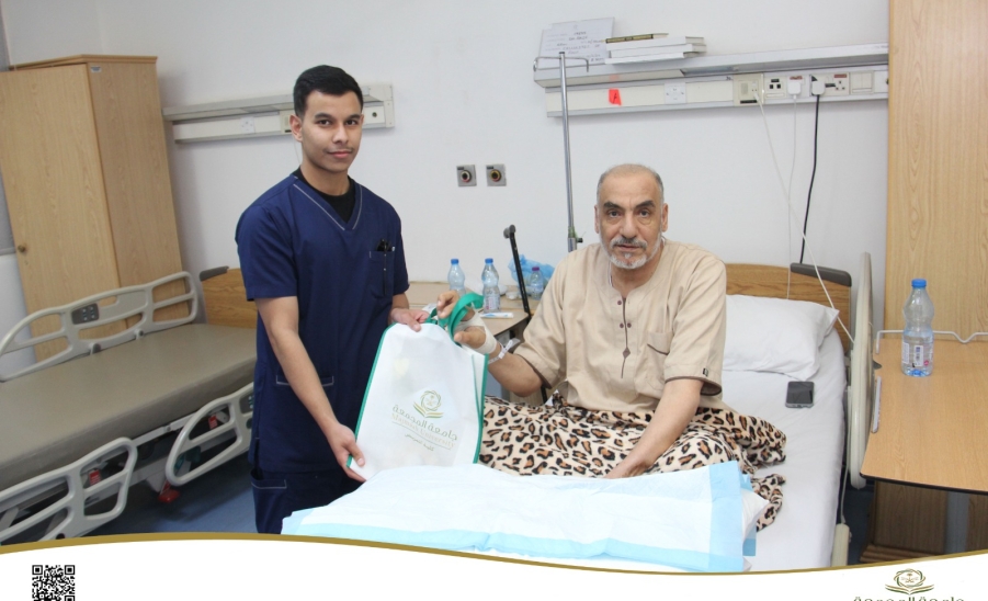 كلية التمريض تقدم مبادرة مجتمعية بمناسبة عيد الأضحى المبارك